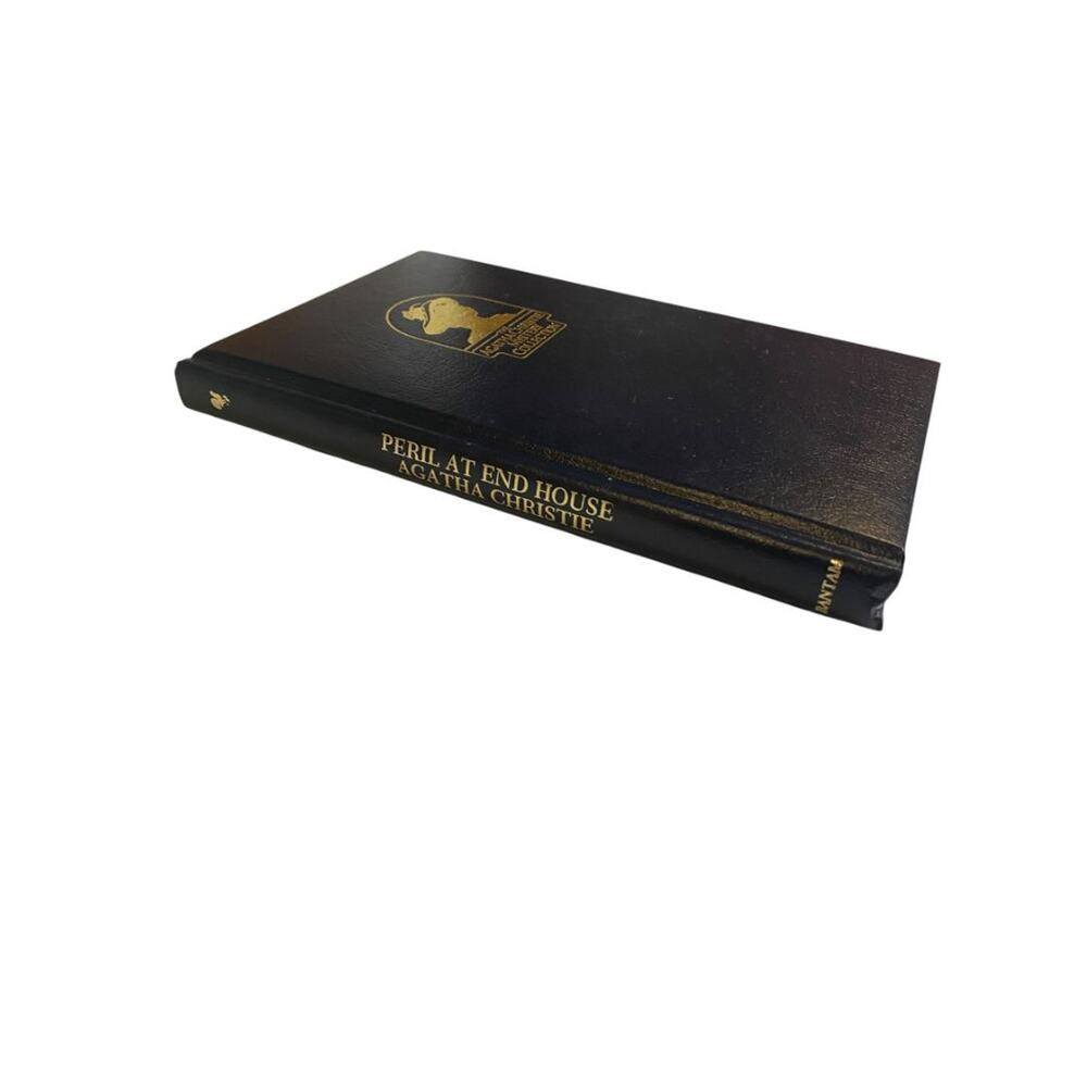 Agatha Christie Mystery Collection Bantam Leatherette Peril at End House 1980s